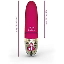 Вібратор Mystim Sleak Freak Pink 8 режимів внутрішня та зовнішня стимуляція - мініатюра 5