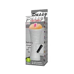 Мастурбатор Baile Cup Vibrating Pussy з вібрацією тілесний - мініатюра 11