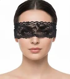 Элегантная ажурная повязка для глаз One size, K0590-1