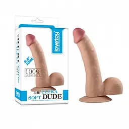 Фалоімітатор - The Ultra Soft Dude 8.8" #1 - мініатюра 6