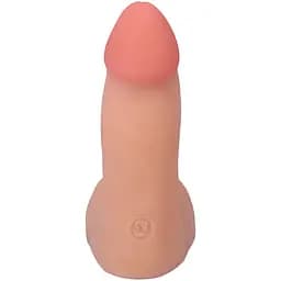 Фалоімітатор Doc Johnson The Realistic Cock ULTRASKYN 5 Inch with Balls Vanilla - мініатюра 3