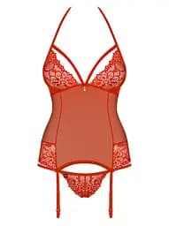 Еротичний комплект Obsessive 838 S/M червоний - мініатюра 3