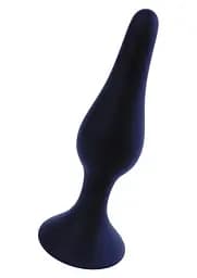 Анальна пробка - Silicone Black Plug XL - мініатюра 8