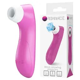 Вакуумний стимулятор Romance Sucking Pleasure Stimulator Breeze Pink - мініатюра 1