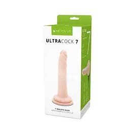 Фалоімітатор Me You Us Silicone Ultra Cock 7 in 17.8 см (тілесний) - мініатюра 7