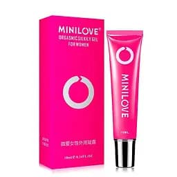 Збуджуючий зволожуючий гель MiniLove 10 мл без аромату для жінок
