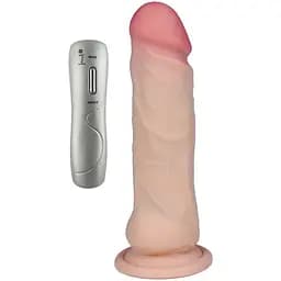 Вібратор B - Series Real Uranos 7", 21 см (тілесний)