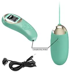 Віброяйце PRETTY LOVE Mina-10 vibration functions 9 speed levels, Wireless remote control PRETTY LOVE BI-014362W-LED-1 98597 - мініатюра 6