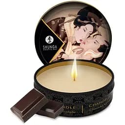 Масажна свічка Shunga Massage Candle шоколад, 30 мл - мініатюра 2