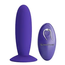 Анальная пробка Pretty Love Remote Control Vibrating Plug Youth 11 см (фиолетовый)