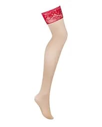 Панчохи Obsessive Lacelove stockings XS/S - мініатюра 3