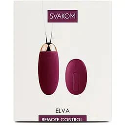 Віброяйце з пультом керування Svakom Elva Violet - мініатюра 8