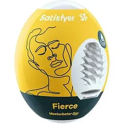 Самосмазывающийся мастурбатор-яйцо Satisfyer Masturbator Egg Fierce