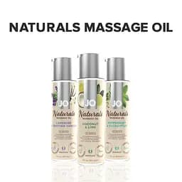 Натуральна масажна олія System JO Naturals 120мл, Кокос з лаймом - мініатюра 5