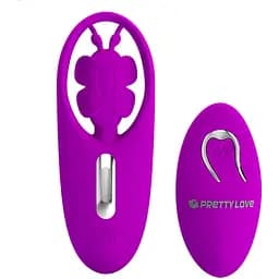 Вибратор Pretty Love Dancing Butterfly 10.8 см фиолетовый