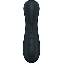 Вакуумный стимулятор клитора с вибрацией Satisfyer Pro 2 Generation 3 Connect App черный