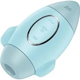 Вакуумний стимулятор Satisfyer Mission Control Blue SO8969 (108369)