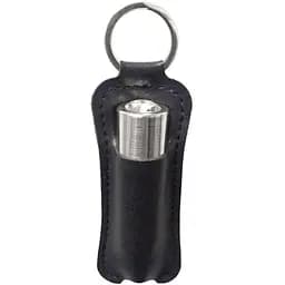 Віброкуля PowerBullet First-Class Bullet 2.5″ з Key Chain Pouch Silver 9 режимів вібрації - мініатюра 4