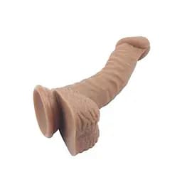 Фалоімітатор - Naked Legend Politician 7.7" Brown - мініатюра 5
