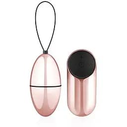 Виброяйцо EasyToys Rosy Gold Nouveau Vibrating Egg 7 см золотой