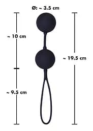 Вагінальні кульки You2Toys Black Velvets, 19.5 см, чорний - мініатюра 10