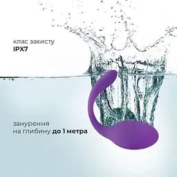 Віброяйце зі стимулятором клітора Adrien Lastic Smart Dream II з пультом LRS - мініатюра 4