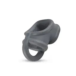 Кільце ерекційне Boners Liquid Silicone Ball Splitter 7 см сірий - мініатюра 3