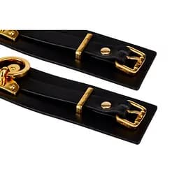 Пані шкіряні зі вставками позолоти Ankle Cuffs Upko size L - мініатюра 7