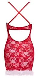 Сорочка Cottelli Lingerie X-Mas L/XL (червоний) - мініатюра 12
