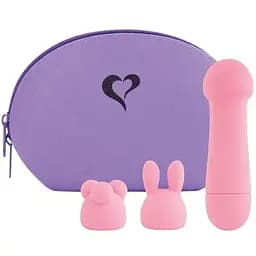 Мини-вибратор FeelzToys Mister Bunny 13.5 см розовый