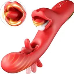 Вибратор I’MCUM Flirt Waves со стимуляцией клитора 5 режимов лизания, вибрацией и имитацией толчков (7970379617739)