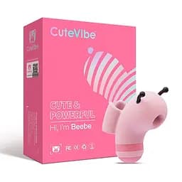 Вакуумний вібратор CuteVibe Beebe Pink CuteVibe SO6551 92453