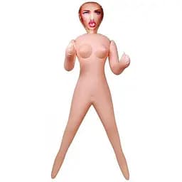 Надувная секс-кукла женщина Марго ТПЭ с открытым ротиком