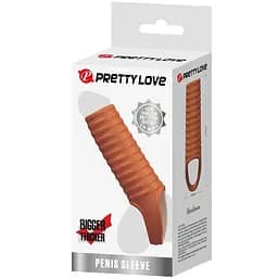 Насадка на пенис PRETTY LOVE Hartman, TPR, Waterproof PRETTY LOVE BI-026275 103662