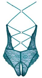 Боді Cottelli Collection Lingerie Ouvert L бірюзовий - мініатюра 7