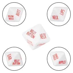 Секс гра кубики Cal Exotics Tempt & Tease Dice Tempt & Tease Dice - мініатюра 6