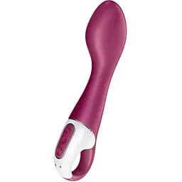 Вибратор Satisfyer Hot Spot 21 см бордовый