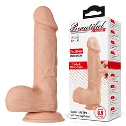 Фалоімітатор - Beautiful Encounter Bahamut Dildo Flesh - мініатюра 10