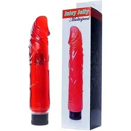 Реалистичный вибратор B - Series EasyLove Boss Series Juicy Jelly 22 см красный