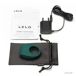Ерекційне кільце з вібрацією Lelo Tor 2 Green - мініатюра 4