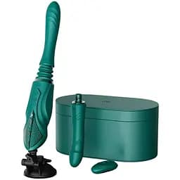 Секс-машина Zalo Sesh 19.6 см зелений