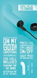 Маленький вібратор для точки G Power Vibe Collection Curvy Orion 42-05909320000 88733 - мініатюра 9