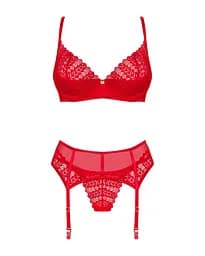 Комплект Obsessive Ingridia 3-pcs Set XS/S - мініатюра 3