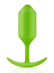 Анальная пробка B-Vibe Snug Plug 3, 12.7 см (зеленый)
