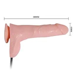 Фалоімітатор - Inflatable Dildo Flesh - мініатюра 2