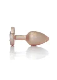 Анальна металева пробка Plug-Jewellery Pearl Gold Heart PLUG - Clear S Boss Series 64-00135 100349 - мініатюра 2