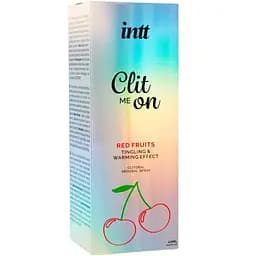Збуджуючий спрей для клітора Intt Clit Me On Red Fruits Warming Effect 12 мл, зігріваючий ефект Intt SO8393 98026 - мініатюра 3