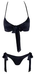 Комплект Cottelli Lingerie Bra and Briefs S/M чорний - мініатюра 5
