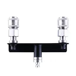 Подвійний коннектор для секс-машин Hismith Quick Connector Adapter with Double Head система KlicLok - мініатюра 2