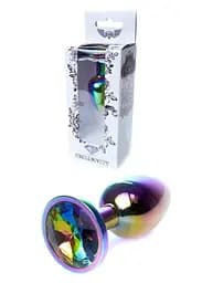 Анальна пробка - Jewellery Multicolour Plug Clear - мініатюра 10